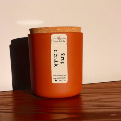 Bougie sirop d’érable